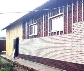 цокольный  жженый кирпич - модель 2