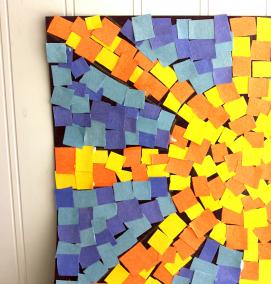 цветная мозаика - вариант 1