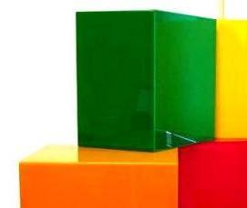 цветное оргстекло - модель 3