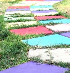 цветной бетон - вариант 1