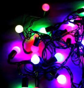 цветные гирлянды - модель 4