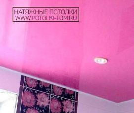 цветные натяжные потолки - тип 3