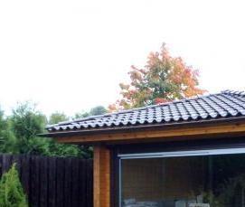 Дачные беседки из дерева - тип 3