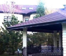 Дачные беседки с барбекю - тип 4