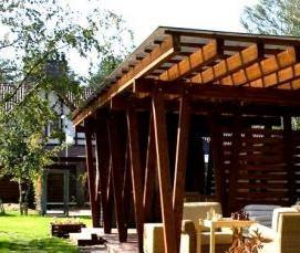 Дачные беседки с барбекю - тип 2