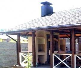 Дачные беседки с мангалом - модель 2