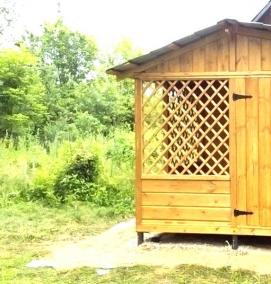 Дачные постройки хозблоки - вариант 3