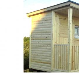 Дачные туалеты хозблоки души - вариант 2