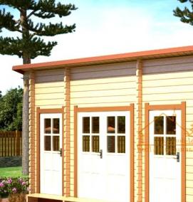 Дачный хозблок - модель 2