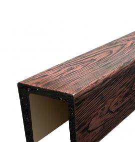 Декоративная балка из полиуретана - тип 2