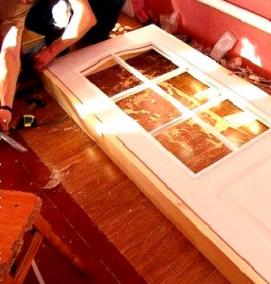 Декоративная дверная коробка - вариант 3