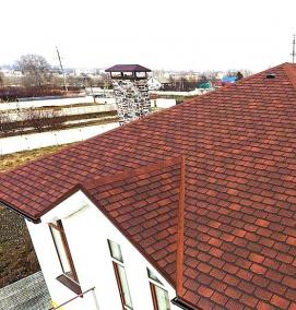 Декоративная мягкая кровля - тип 1