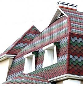 Декоративная мягкая кровля - тип 4