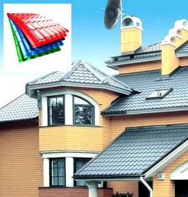 Декоративная мягкая кровля - тип 2