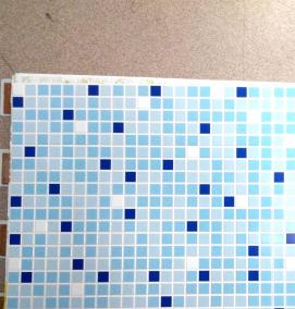 Декоративная панель пвх для ванной - модель 2