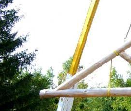 Декоративное бревно - вариант 2