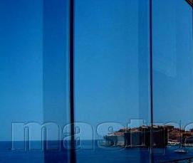 Декоративное фасадное остекление - модель 1