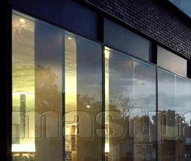 Декоративное фасадное остекление - модель 4