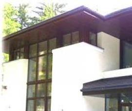 Декоративное фасадное остекление - модель 2