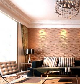 Декоративные 3д панели для стен - тип 1