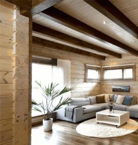 Декоративные балки на потолок из полиуретана - вариант 3