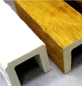 Декоративные балки на потолок из полиуретана - вариант 2