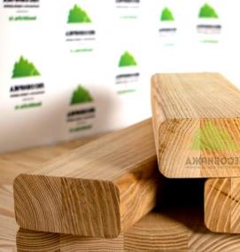 Декоративные деревянные бруски - модель 2