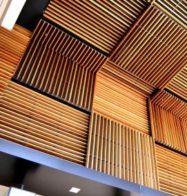 Декоративные деревянные панели для внутренней отделки стен - тип 2