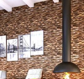 Декоративные гипсовые панели под кирпич - вариант 4