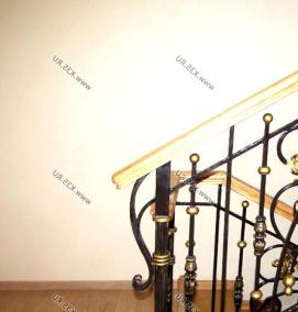 Декоративные металлические лестницы - модель 1