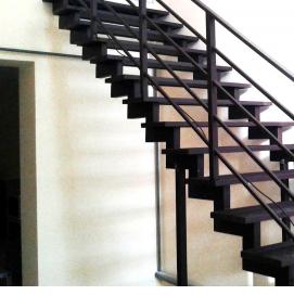 Декоративные металлические лестницы - модель 2