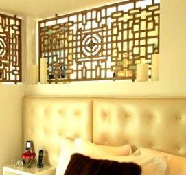 Декоративные межкомнатные перегородки из дерева - тип 3