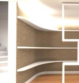 Декоративные межкомнатные перегородки - тип 3