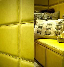 Декоративные мягкие панели для стен - модель 1