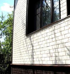 Декоративные панели для наружной отделки фундамента - модель 1