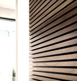 Декоративные панели из дерева - тип 1