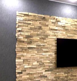 Декоративные панели из дерева - тип 4