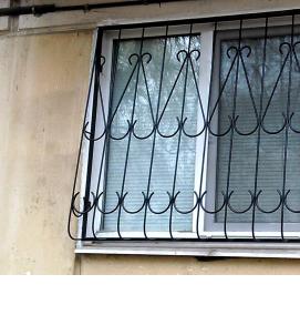 Декоративные решетки на окна - тип 1