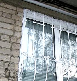 Декоративные решетки на окна - тип 4