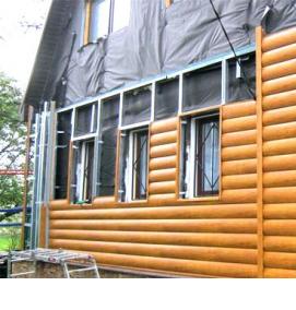 Декоративный блок-хаус - модель 1