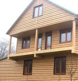 Декоративный блок-хаус - модель 3