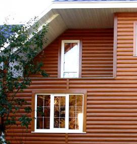 Декоративный блок-хаус - модель 2