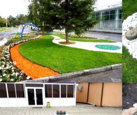 Декоративный цветной щебень - вариант 1