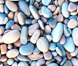 Декоративный цветной щебень - вариант 3