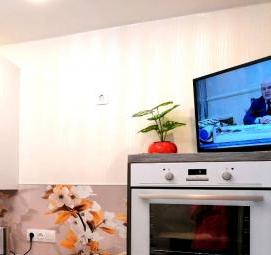 Декоративный фартук для кухни из пластика - модель 3