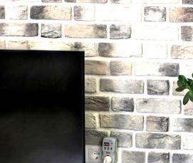 Декоративный шамотный кирпич - вариант 3