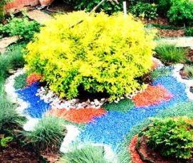 Декоративный щебень для ландшафтного дизайна - тип 2