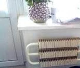 Демонтаж батареи отопления - тип 4