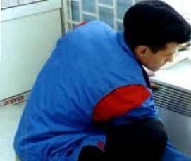 Демонтаж батареи отопления - тип 2