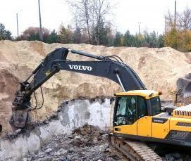 Демонтаж бетонного фундамента - модель 4